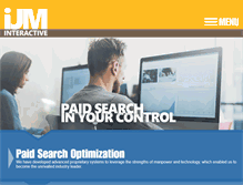 Tablet Screenshot of ijminteractive.com